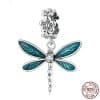 Natural Animal S925 Sterling Silver Ornament Wholesale Beaded Female Accessories