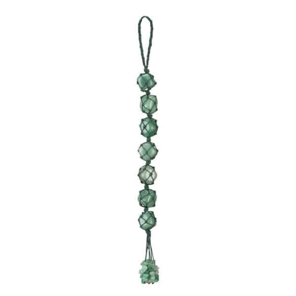 7 Colored Stone Seven Colors Crystal Stone Hand-woven Pendant
