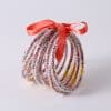 Colorful Silicon Ribbon Bow Bracelet