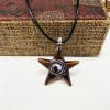 Creative Ocean Style Art Starfish Inner Spiral Necklace