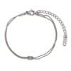 Valentine's Day Knot Snake Stainless Steel Knot Couple Bracelet