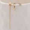 Five-pointed Star Set Ear Clip Stud Copper Micro-zircon Earrings