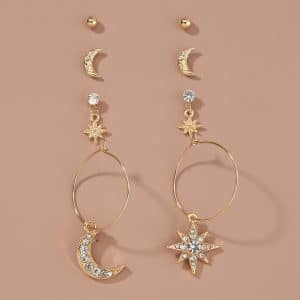 European And American Foreign Trade Earrings Set Earrings