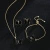 New Butterfly Necklace Jewelry Set