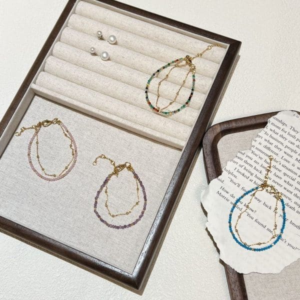 Women's Fashionable Elegant Double-layer Twin Bracelet