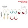 Shell Multi-element Set Beaded Earrings   Personality