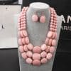 African Bib Beads Jewelry Set