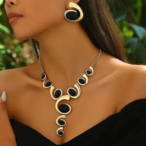 Snail Shape Exaggerated Trend Earrings Personality Design Suit
