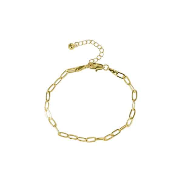 Women's Fashion Hollowed-out Thick Chain Bracelet