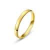 Women's Korean-style Elegant 3mm Simple Bracelet Arc Titanium Steel Ring