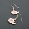 Angel Wings Personality Fashion Love Oil Drop Earrings