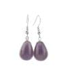 Creative Drop-shaped Gem Crystal Rough Stone Earrings