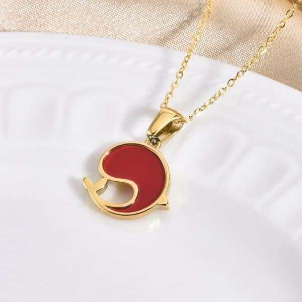 Stainless Steel 18K Gold Non-fading Women's Necklace