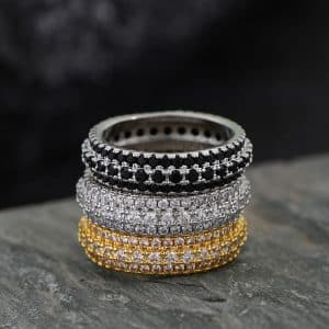 Proposal Engagement Luxury Gang Drill Personalized Ring