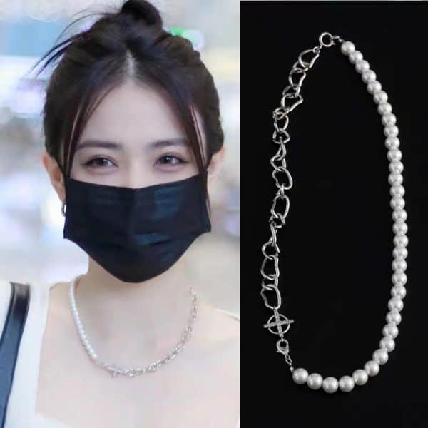 Asymmetric Light Luxury Minority Design Clavicle Chain
