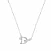 Women's 26-letter Necklace With Diamond Titanium Steel No Fading Clavicle Chain