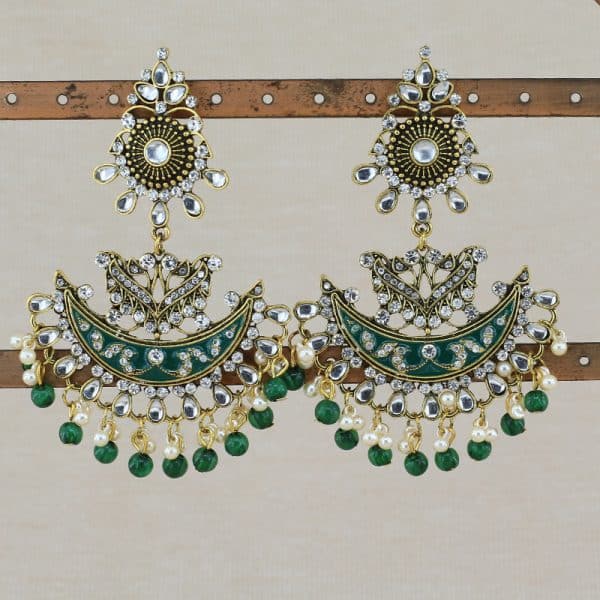 Ethnic Style Vintage Water Drop Tassel Earrings Bohemian