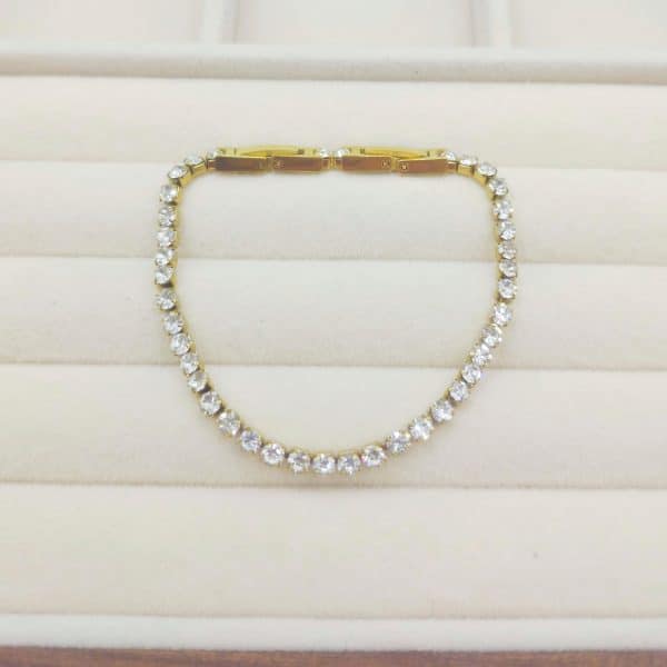 Women's Korean-style Gold-plated Fashion Pull Bracelet