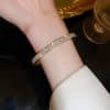 Titanium Steel Bracelet Female Non-fading Buckle