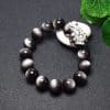 Fu Jingyuan Jewelry Silver and Stone Pixiu Bracelet
