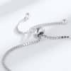 Elegant Egg-shaped S925 Silver Cultivation Emerald Bracelet