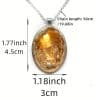 Elegant Glass Necklace For Christmas And Easter