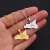 Women's Geometric Necklace Stainless Steel Pendant