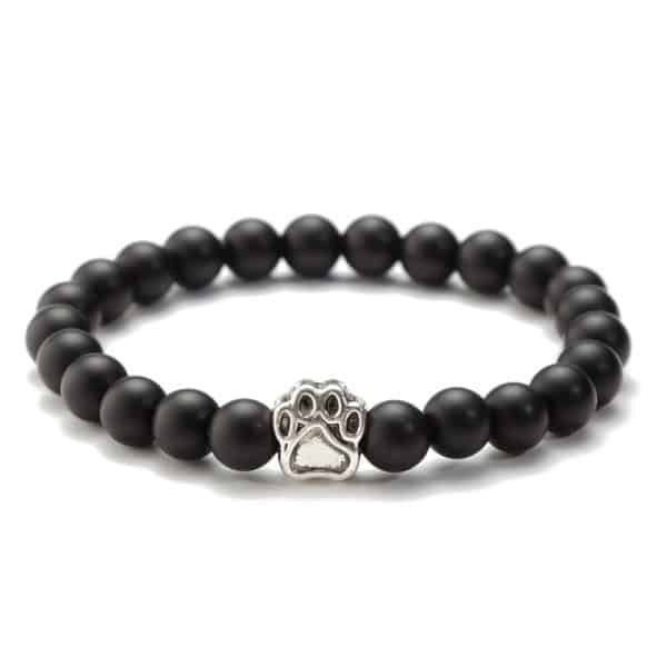 Volcanic Rock Tigereye Yoga Bracelet