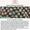 Three-eye Agate Tibet Beads Men's Bracelet