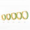 Women And Men Silver Earrings Hoops
