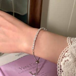 Women's Zircon European And American Pop-up Bracelet