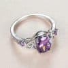 Women's European And American Oval Winding Ring