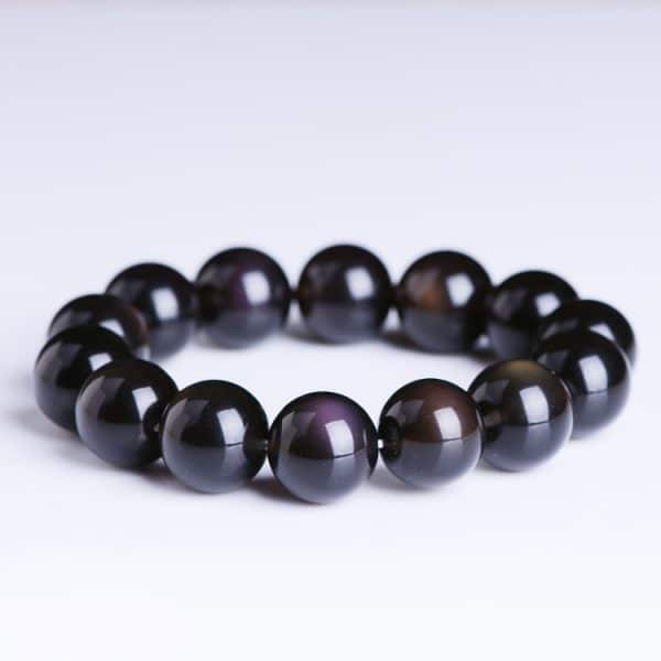 Crystal Natural Icy Obsidian Pi Xiu Bracelet