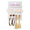 Creative retro simple alloy earring set