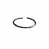 Vintage Distressed Cylindrical Simple Opening Bracelet