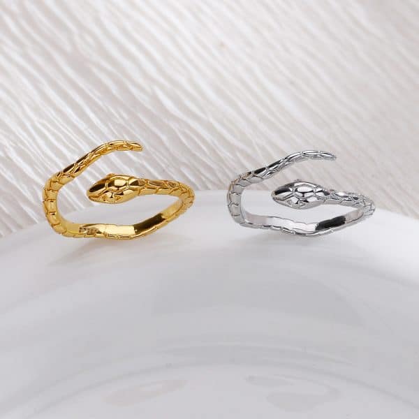 Snake Ring European And American Opening