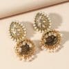 Women's Fashion Retro Water Drop Earrings