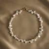 Natural Pearl Necklace Irregular Freshwater Pearl Necklace
