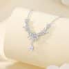 Autumn Summer New White Copper Romantic Wheat Necklace For Women