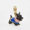 Fashion Enamel Glaze Three-dimensional Crown Schnauzer Lion Puppy Pendant