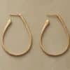 Circle Simple And Stylish Earrings Minority All-match Ear Ring