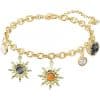 SUNFLOWER Alloy Drop Oil Small Pendant Creative Diy Bracelet Keychain Earrings Pendant