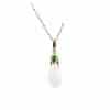 Sterling Silver Magnolia Necklace For Women