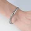 Titanium Steel Cuban Bracelet Trendy Men's Personality Simple