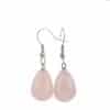 Creative Drop-shaped Gem Crystal Rough Stone Earrings