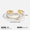 Women's Stainless Steel Drip Bracelet Adjustable Opening