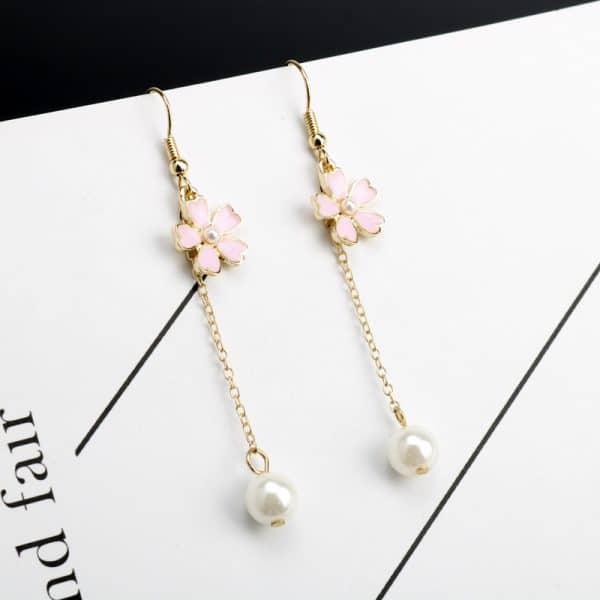 Angel Wings Personality Fashion Love Oil Drop Earrings