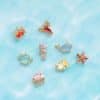 Zircon Earrings 4-piece Set Exquisite And Cute