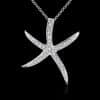 Jewelry Stone Set Sea Single Pendant Without Chain