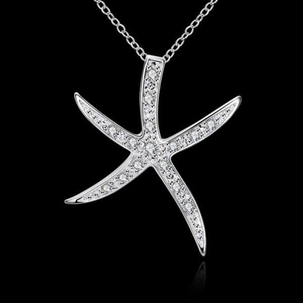 Jewelry Stone Set Sea Single Pendant Without Chain